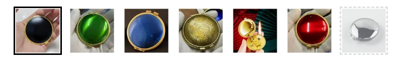 Ultra-thin Portable Compact Powder Cake-shaped