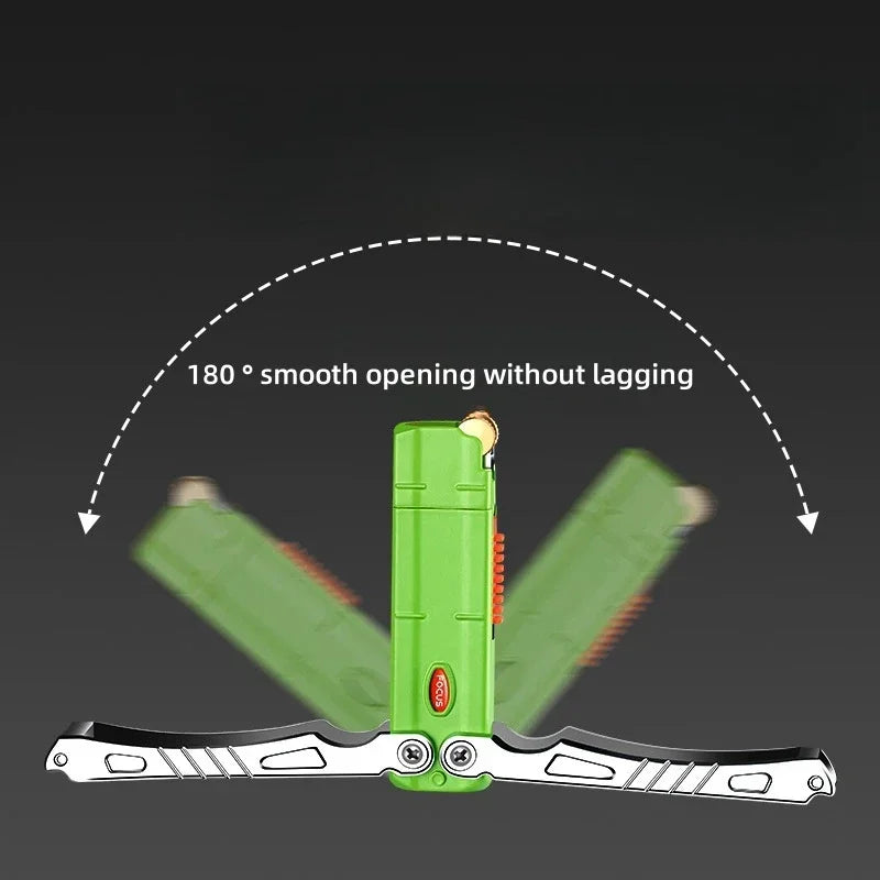 New Metal Folding Inflatable Lite